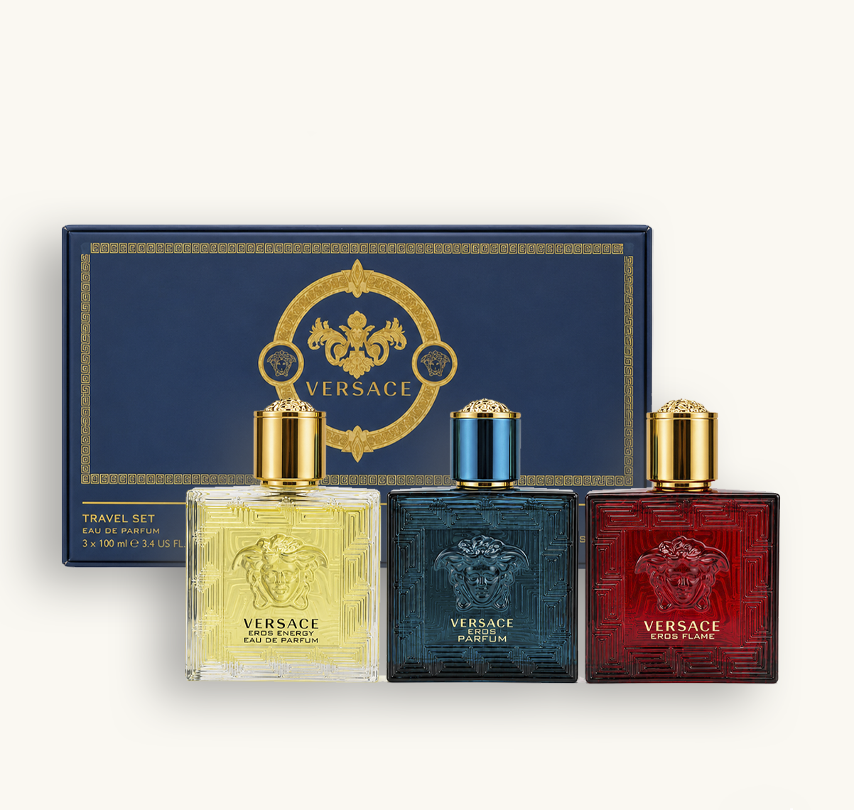 Set Versace Eros x 3 - 50ml